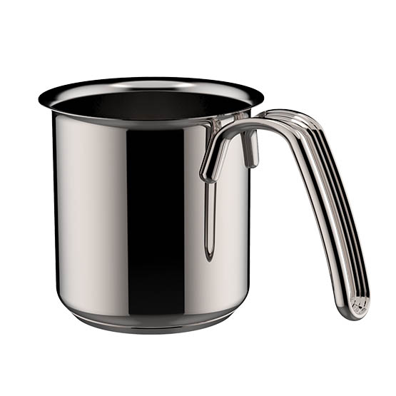 Stainless Steel Milk Pot, Size: 12 cm