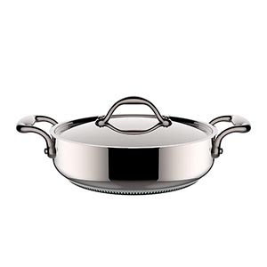 Lagostina - Icona Casserole 24 cm 5,7 L avec Couvercle - Les Secrets du Chef